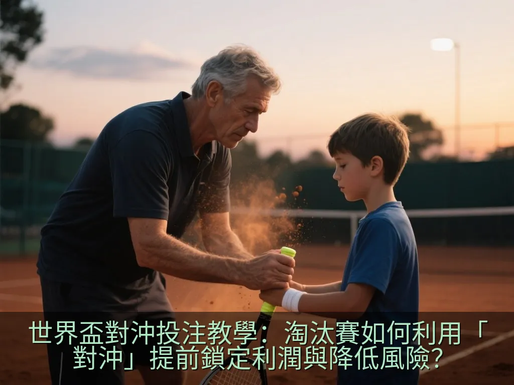 世界盃對沖投注教學：淘汰賽如何利用「對沖」提前鎖定利潤與降低風險？